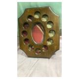 Handcrafted Wooden Photo Frame Display