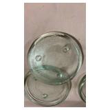 Clear Glass candle holders