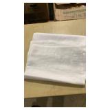 2)White sheer Curtain Panel