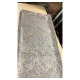 Metallic Paisley Shower Curtain