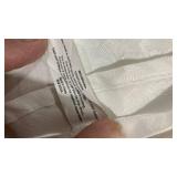 White Damask round Tablecloth RN#2024