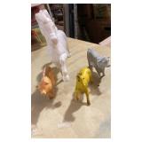 Plastic Animal Figurine - 4 Piece Coll