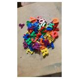 Colorful Magnetic Letters Set