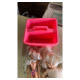 Barbie doll and cloth, doll and tote