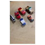 Collection of Matchbox Style Toy Cars