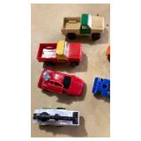 Collection of Matchbox Style Toy Cars