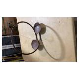 Metal candle holders