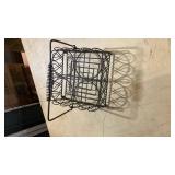 Decorative Metal Wine Rack