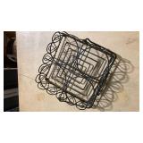 Decorative Metal Wine Rack