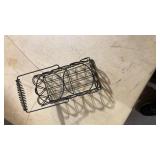 Black Metal wine Rack