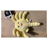 Pinna Yellow Dinosaur Plush with Trading Card