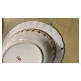 Fleur De Lis Brown Transferware bowl