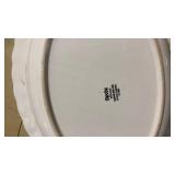 Brown Floral Border English bowl