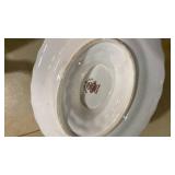 Brown and White Decorative Ceramic gravy boat