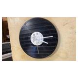 Vinyl Wall Clock with Battery Movement