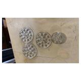 Clear Glass Flower Frogs