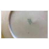 Japanese Bamboo Bird Teacup and Saucer Set