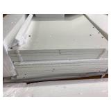 Retails for $280! Kyrvo Corner Closet System with 12 Shelves and 2 Hanging Rods, 40"W x 80"H Freestanding Walk-in Closet Organizer System