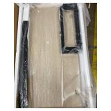 Retails for $400! Light Natural Hayford Shoe Storage Cabinet