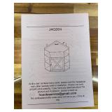 Retails for $150! Vabches Corner Cabinet, Corner Storage Shelf with USB Ports and Outlets Industrial Organizer for Small Space Wooden 6-Cubby Bookshelf for Study, Playroom, Living Room (Amber Pine)