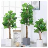 Retails for $735! Artificial Decor Bonsai Tree Realistic Ficus Large Fake Plant Artificial Fig Bonsai Simulation Plant 100cm for Home Decor Living Room Office (Color : 1m Banyan Tree)