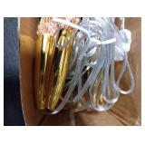 4 Pack 800 LED Plug in Starburst Sphere Lights,Firework Light 8 Modes Dimmable Remote Control,Waterproof Copper Wire Hanging Fairy Lights for Patio Parties Tent Christmas (Warm White)