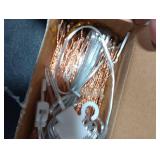 4 Pack 800 LED Plug in Starburst Sphere Lights,Firework Light 8 Modes Dimmable Remote Control,Waterproof Copper Wire Hanging Fairy Lights for Patio Parties Tent Christmas (Warm White)