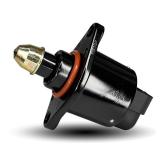 KUQUTIDY Car Idle Speed Control Valve, IAC Idle Air Control Valve Sensor, Fuel Injection Throttle Stepper Motor, Auto Replacement Parts #90380 10526 90325864 for King Kong, Buick, Chevy (Black)