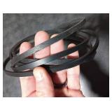 PartsBroz WE12M29 WE03X29897 Dryer Belt Drive fits for GE Dryer Belt Replacement, Whirlpool, Hotpoint, Kenmore Parts WE12M22 PS16542496 WE12M33 for GTD33EASK0WW GTD42EASJ2WW GTD42GASJ2WW GTD45EASJ2WS