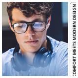 livho Vintage Aviator Blue Light Blocking Glasses, Fashion Oversized Frames with UV Protection Coating, Unisex Design