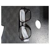 livho Vintage Aviator Blue Light Blocking Glasses, Fashion Oversized Frames with UV Protection Coating, Unisex Design