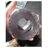 Junarter Magnetic Tape Roll, Magnet Strips, 1 Roll (10 Feet x1 in) Adhesive Magnetic Tape Strips with Adhesive Backing, Flexible Magnetic Strips, Sticky Magnet Tape for Fridge, DIY (0.08 Thick)