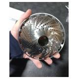 Consevisen Vegetable Steamer Basket for Cooking Food, Stainless Steel Veggie Steam Basket for Pot, Folding Expandable Steaming Insert with Extendable Handle Fits Various Size Pot, 5.1 to 9