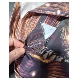 Allenjoy 5X7FT Snowflake Gold Glitter Christmas Wood Wall Holiday Photography Backdrop Xmas Rustic Barn Vintage Wooden Background for Kids Portrait Photo Studio Booth Photoshoot Photographer Props