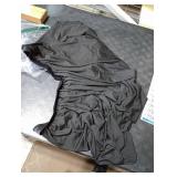 High-Elastic Bike Wheel Covers, Dust-Proof Polyester Storage Bags for 24-26 Wheels, Machine Washable for Indoor/Outdoor Use (Black)