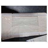 JARLINK 2 Pack Toy Stuffed Animal Storage, Over The Door Organizer W/Clear View Windows, 44lb Load, Baby Toy Storage Organizer for Nursery, Kid Bedroom, Newborn Baby Essentials (Beige)