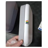 Compost Bin Kitchen for Countertop or Under Sink, 2.6 Gallon Hanging Small Trash Can with Lid, Garbage Can for Cabinet Door, Indoor/outdoor Food Waste Bin for Kitchen, Bathroom, RV, Office, White