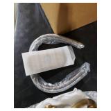 GGStudy Bathroom Faucet Antique Brass Bathroom Vanity Faucet Single Handle One Hole Bathroom Sink Faucet Basin with Cover Plate