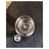 Smart Water Bottle Stainless Steel Vacuum Flask,Travel Mug with Smart LCD Touch Screen, Keep Hot Or Cold, Car Portable Travel Tea Coffee Vacuum Thermo Cup,Insulated Water Bottle (Black)