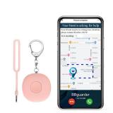 5-in-1 Smart Personal Alarms for Women, 130dB Sound, Notify Emergency Contacts by Email/SMS/Call, GPS Tracker and Audio Recording, Key Finder, Phone Anti-Lost, Timer Alarm, Bluetooth Connect