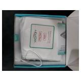 Woput Rechargeable Nail Dust Collector, 980PA Portable Cordless Nail Vacuum Dust Collector Fan with Filter Papers (30 Pcs) for Acrylic Nail Polishing & Manicure Pedicure at Nail Salon & Home - White