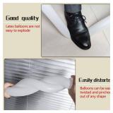 BulkPcs Balloons White Long Balloons for Balloon Garland Thickening Skinny Latex Twisting Balloon for Animals Modeling Christmas Birthday Wedding Party Decorations