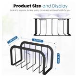 HLOOL Sponge Holder for Kitchen Sink, Kitchen Sponge Holder, Sink Caddy for Sponges, Scrubbers, Soap(Silver)