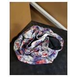 Cilrii Chinoiserie Christmas Tree Santa Laundry Basket, Blue Toile Xmas Laundry Basket Hamper Waterproof Collapsible Clothes Toys Storage Bin for Bedroom Bathroom Kids Room, Toybox for Girls Boys