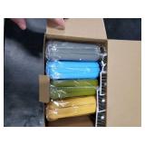 ORICO External Hard Drive Case for 3.5 Inch HDD/SSD 4 Packs Portable Hard Drive Carrying Protective Storage Box Anti-Static and Shockproof (Multicolor)-PHX5C