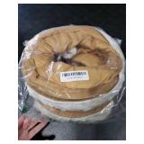 CORALMEE Cat Tunnel Christmas Tree Skirt, Cat Tunnel Bed with Hanging Toy Ball, Foldable Plush Cats Cave Donut Tunnel Christmas Decor, with Soft Mat Kitty Tunnel for Indoor Small Animal, White Rhombus