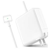 Mac Book Pro Charger - 60W T-Tip Magnetic Charger Power Adapter, Compatible with Mac Book Air/Pro 13-Inch Retina Display(After 2012)