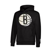 Ultra Game Adults NBA Official Classic Embroidered Hoodie Sweatshirt, Brooklyn Nets, Team Color, Medium