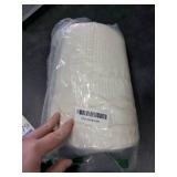 OurWarm 28 inch Christmas Tree Collar, Knit Cream White Christmas Tree Collars for Artificial Trees, Adjustable Tree Skirt Collar Base for 6ft 7.5ft 9ft Trees Holiday Home Indoor Xmas Tree Decoration