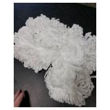 4 Pack Mop Head Replacement Compatible with O Cedar Triangle Swivel Mops,Spin Mop Replacement Head 100% Microfiber,Deep Cleaning,EPSUNORISE Compatible with O Cedar Mops(White)